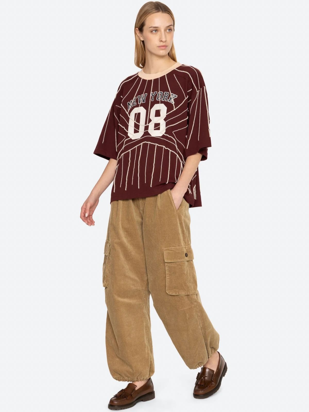 Garrett Cord Trousers - Khaki