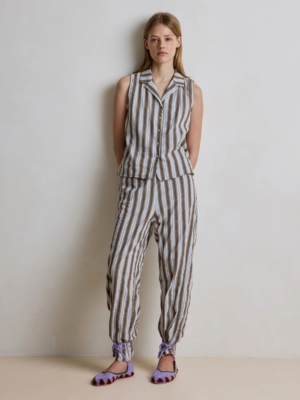 Iris Fashion - HOD - Bastian Trousers - Stripe