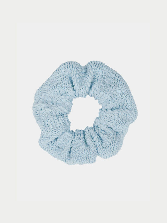 Crinkle Scrunchie - Ice Blue