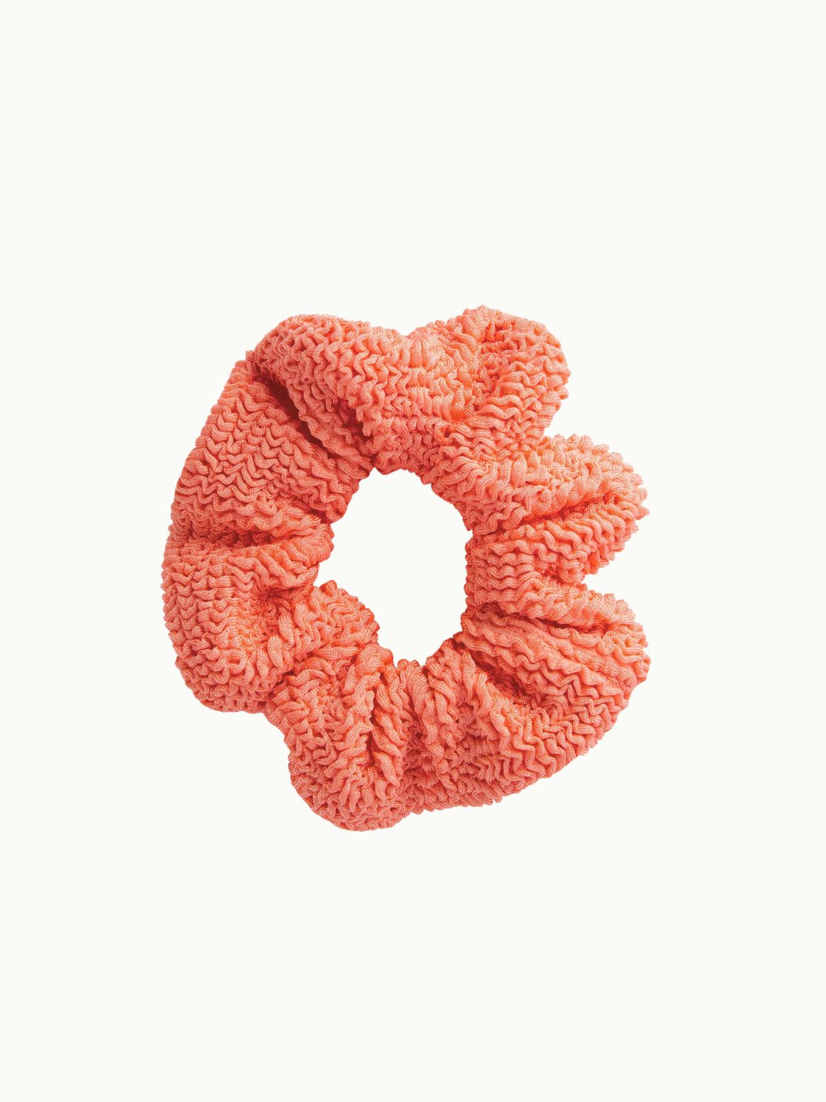 Crinkle Scrunchie - Coral