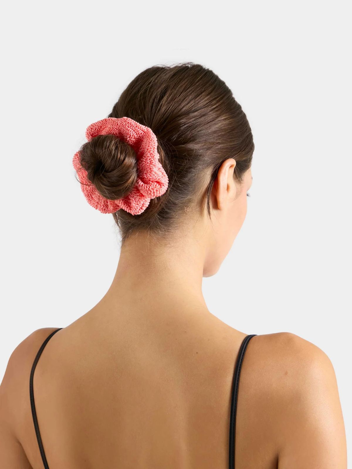 Crinkle Scrunchie - Coral
