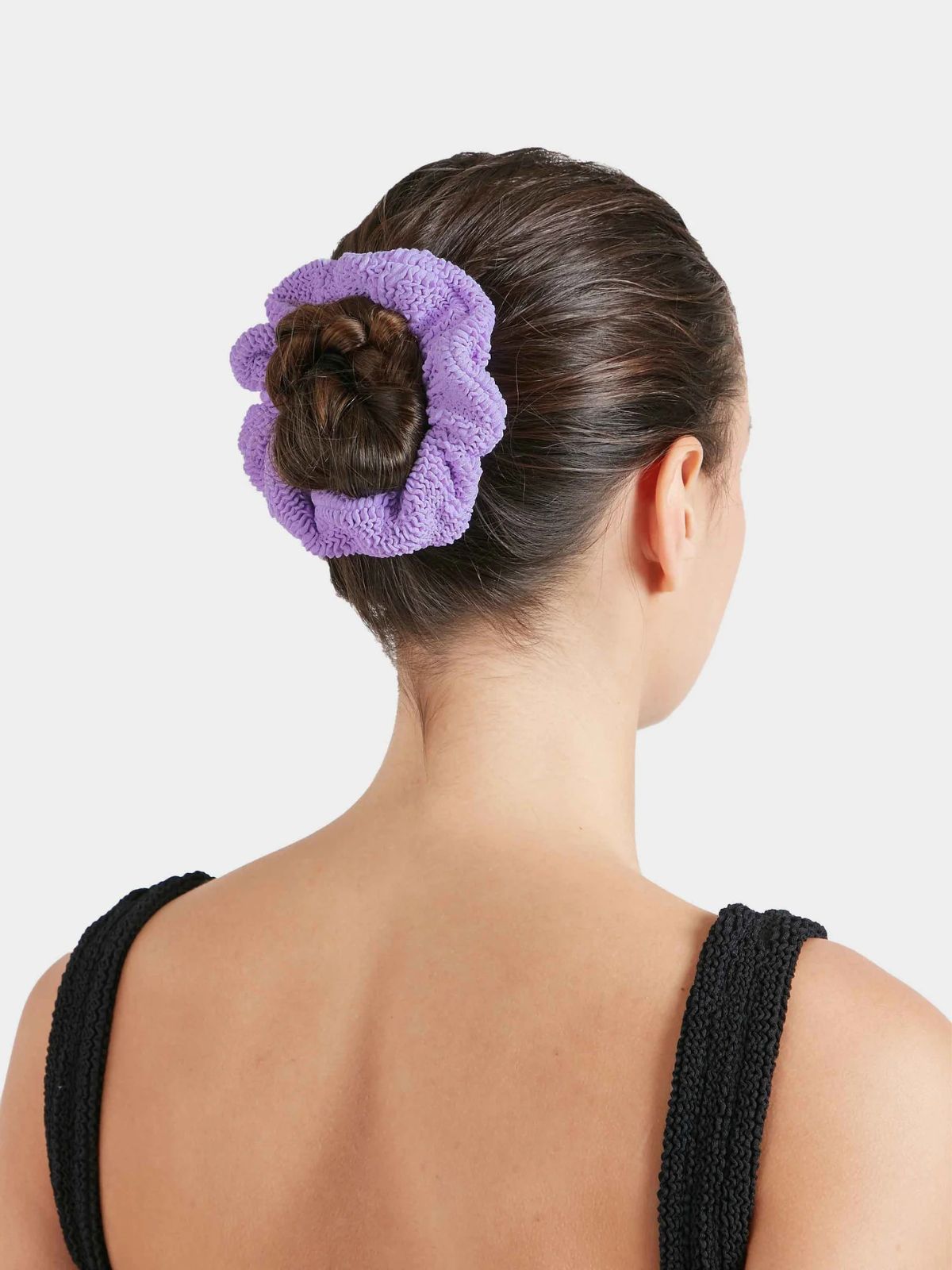 Crinkle Scrunchie - Lilac