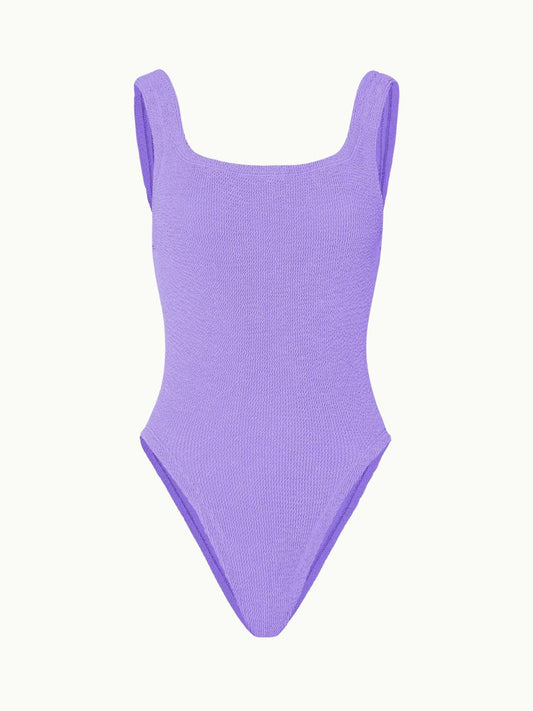 Square neck Swimsuit - Lilac