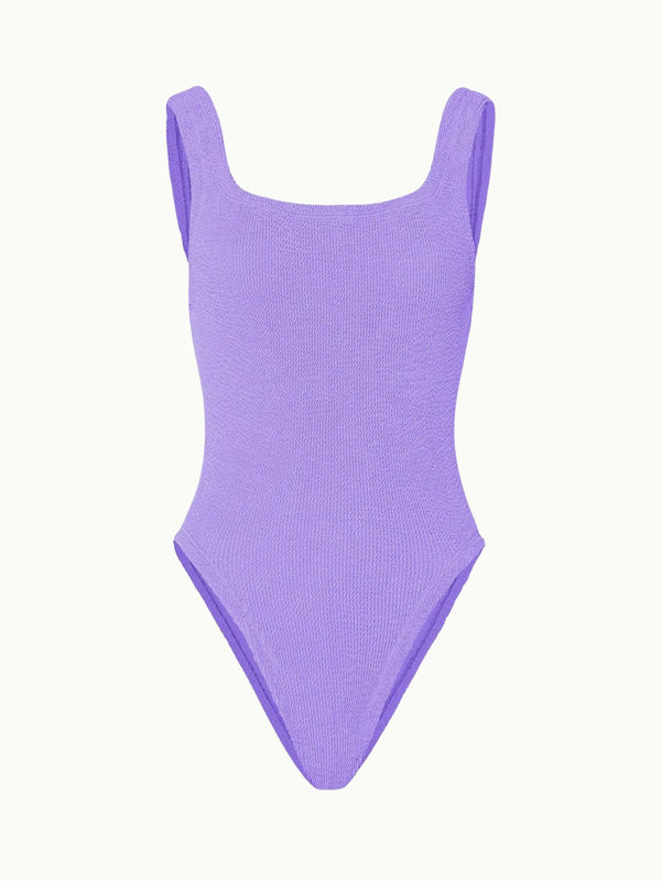 Square neck Swimsuit - Lilac