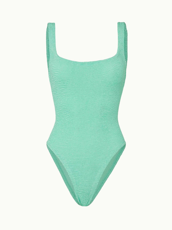 Square neck Swimsuit - Mint