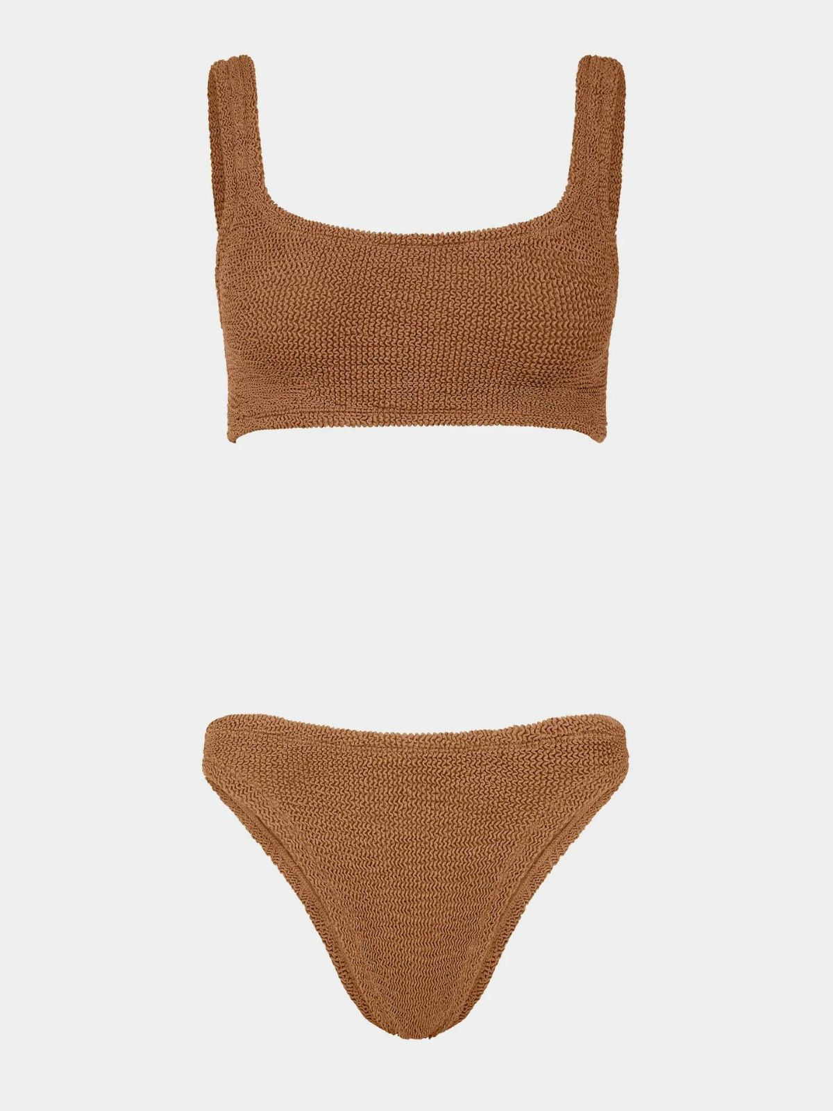 Iris Fashion - HUNZA G - Xandra Bikini - Cocoa