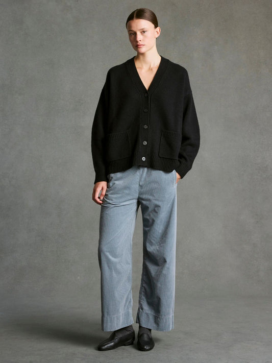 Jimmy Cord Trousers - Slate Grey