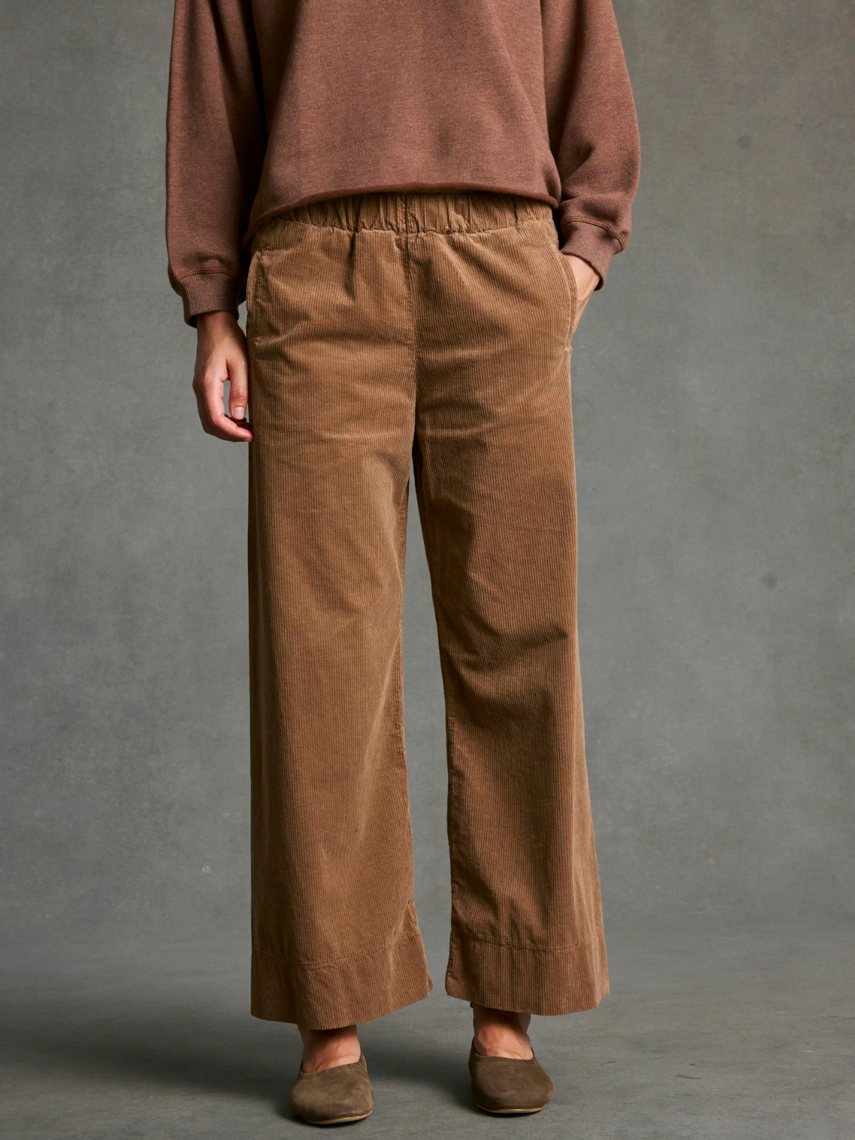 Jimmy Cord Trousers - Caramel