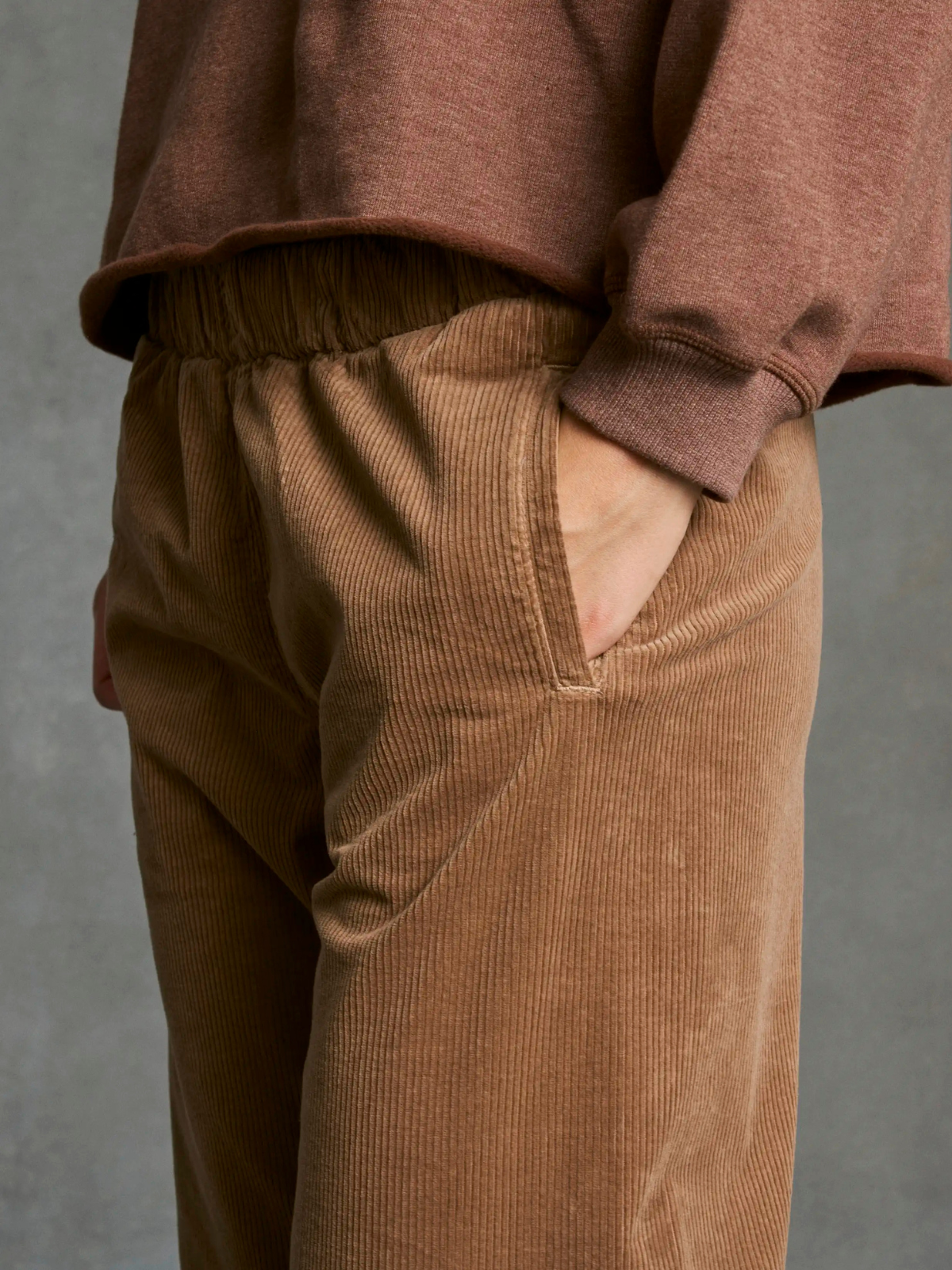 Jimmy Cord Trousers - Caramel