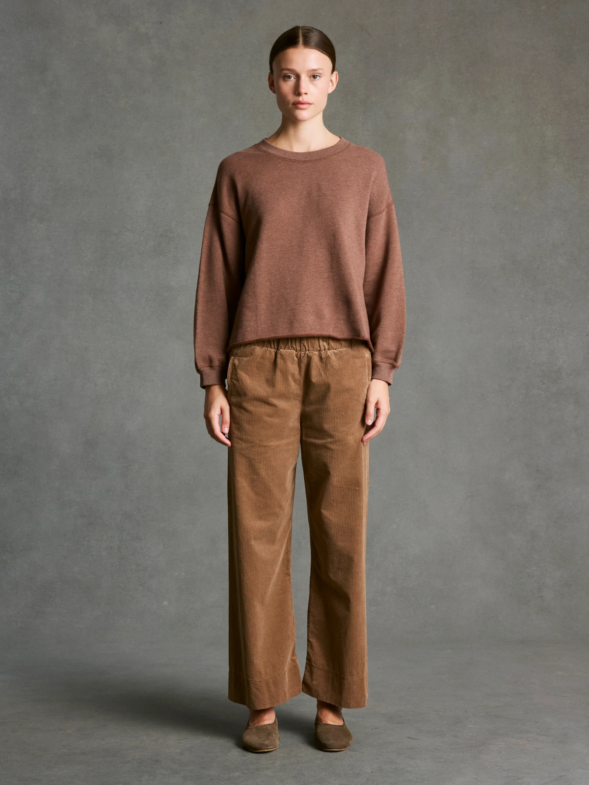 Jimmy Cord Trousers - Caramel