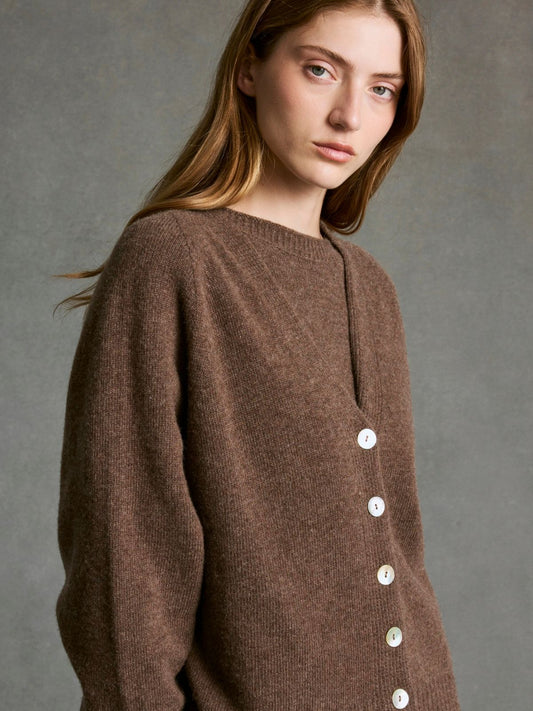 Soledad Cardigan - Brown