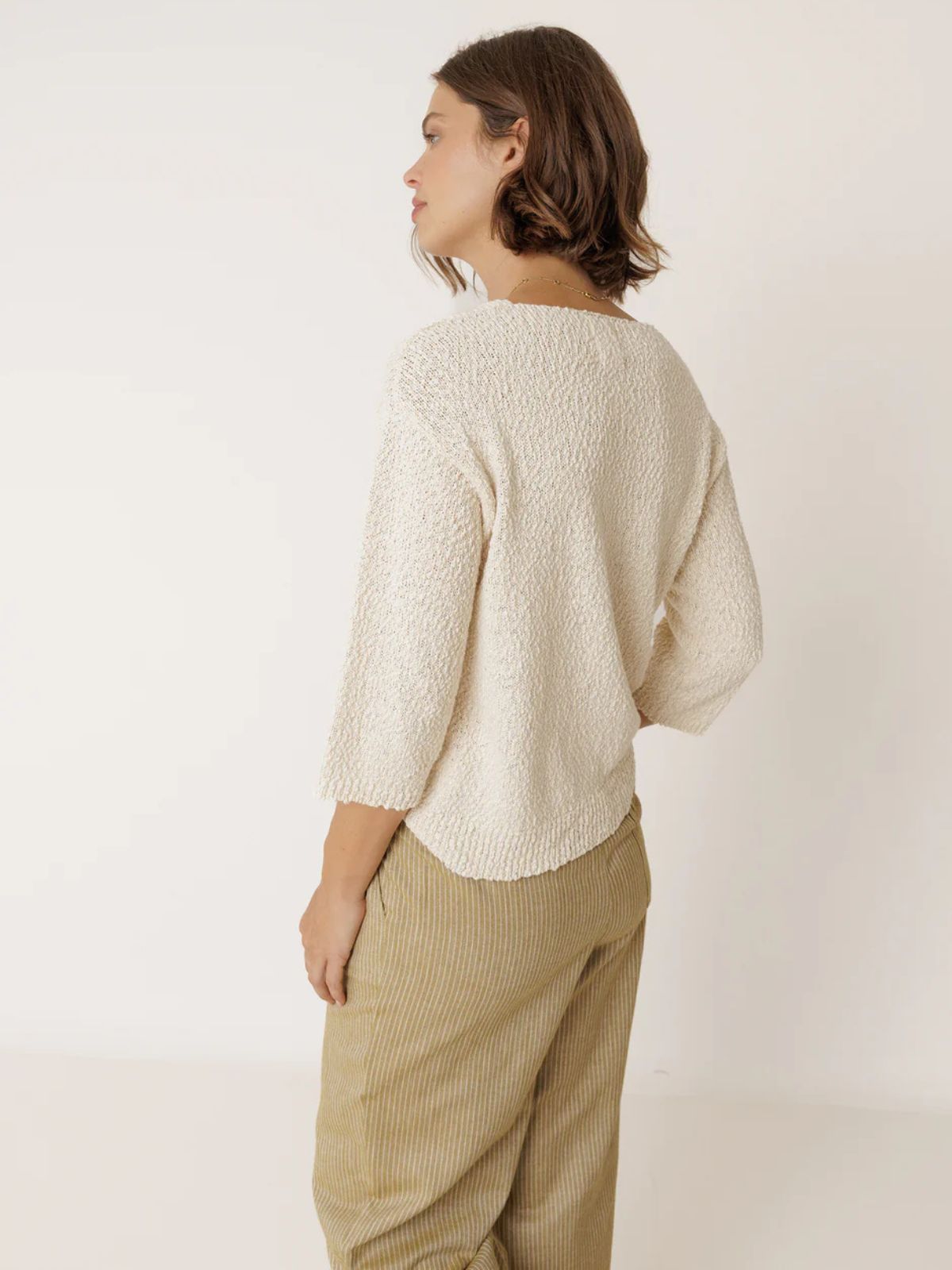 Jersey Jumper - Cream