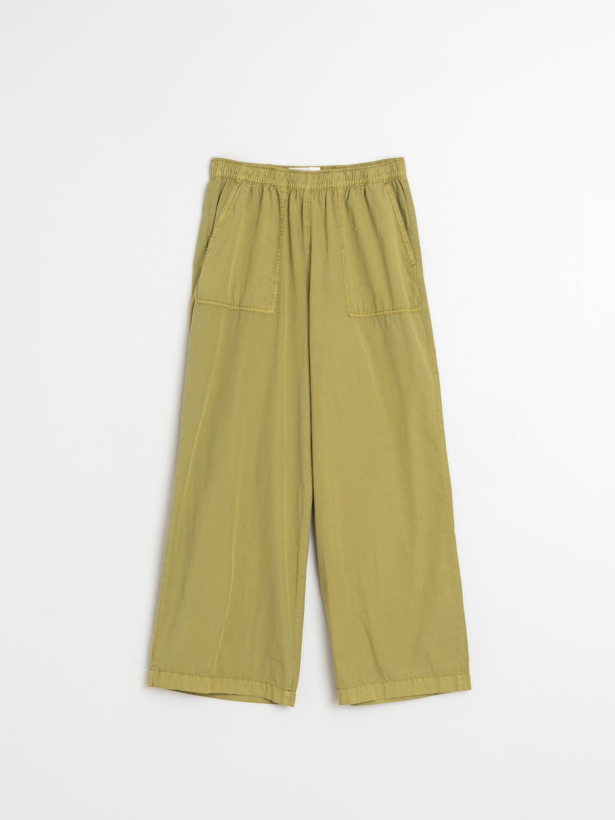 Mateo Poplin Trousrs - Green