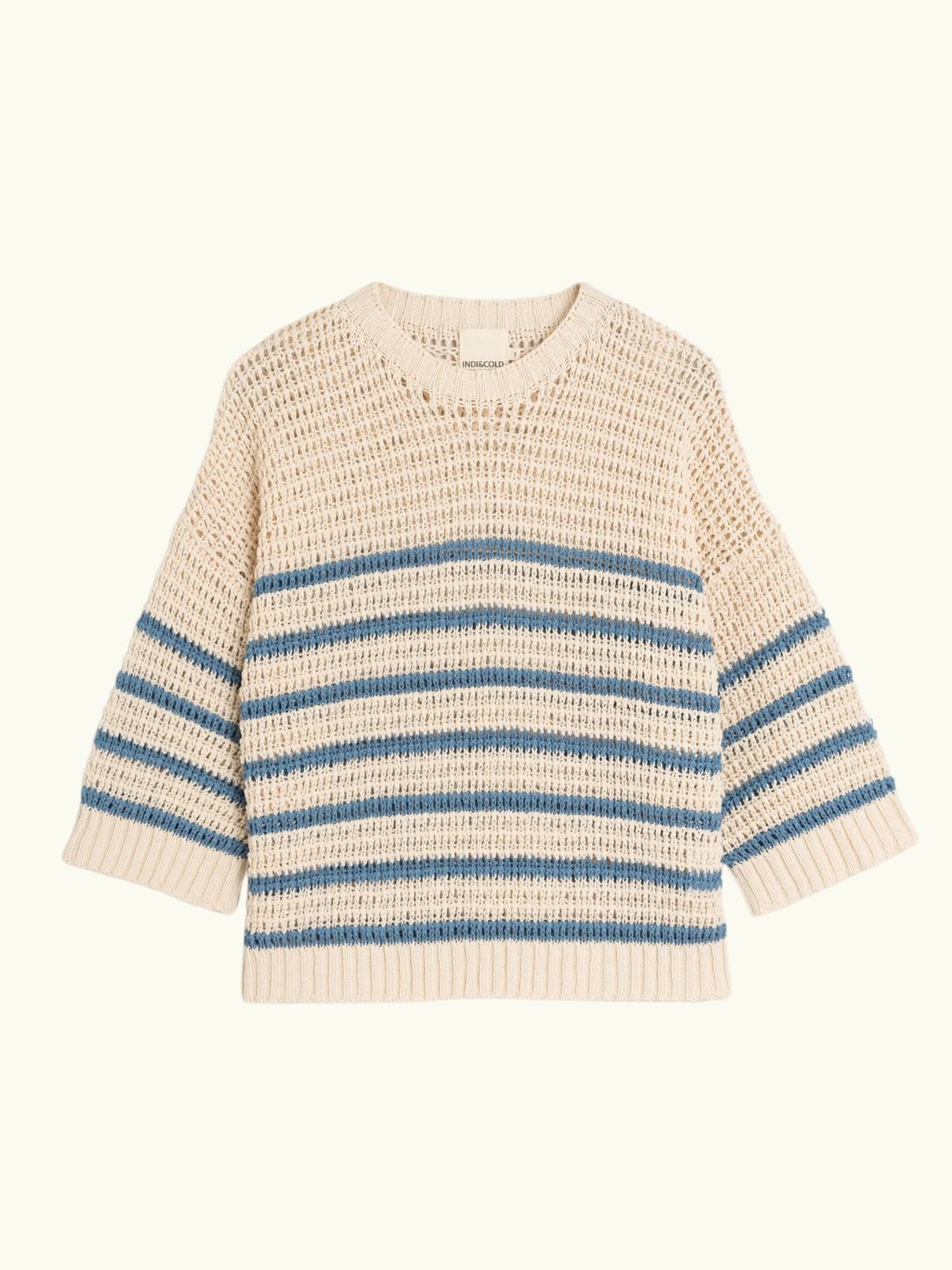 Mesh Stripe Knit