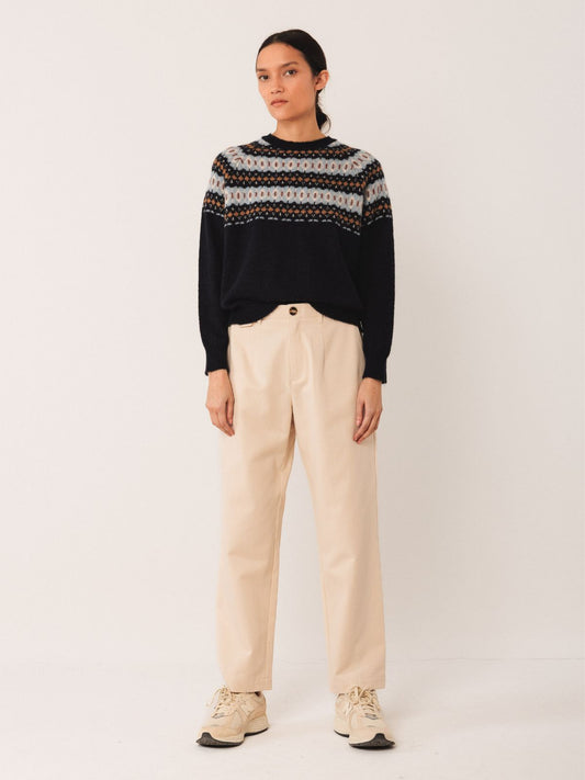 Fair Isle Jumper - Navy