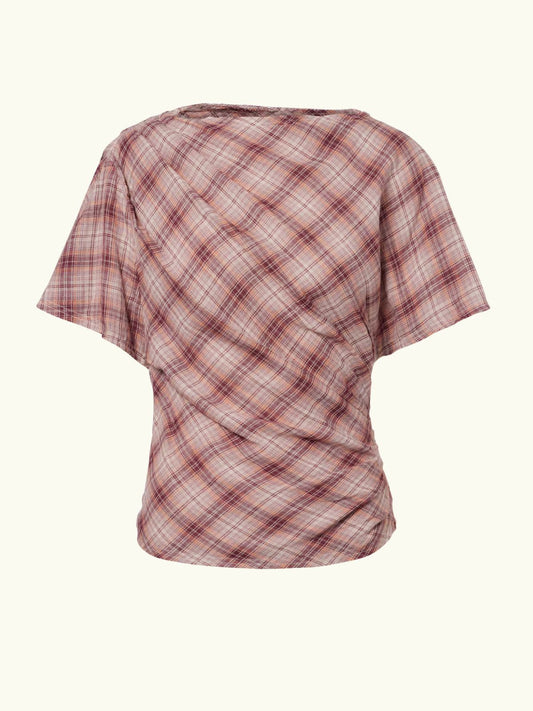 Neyela Check Top