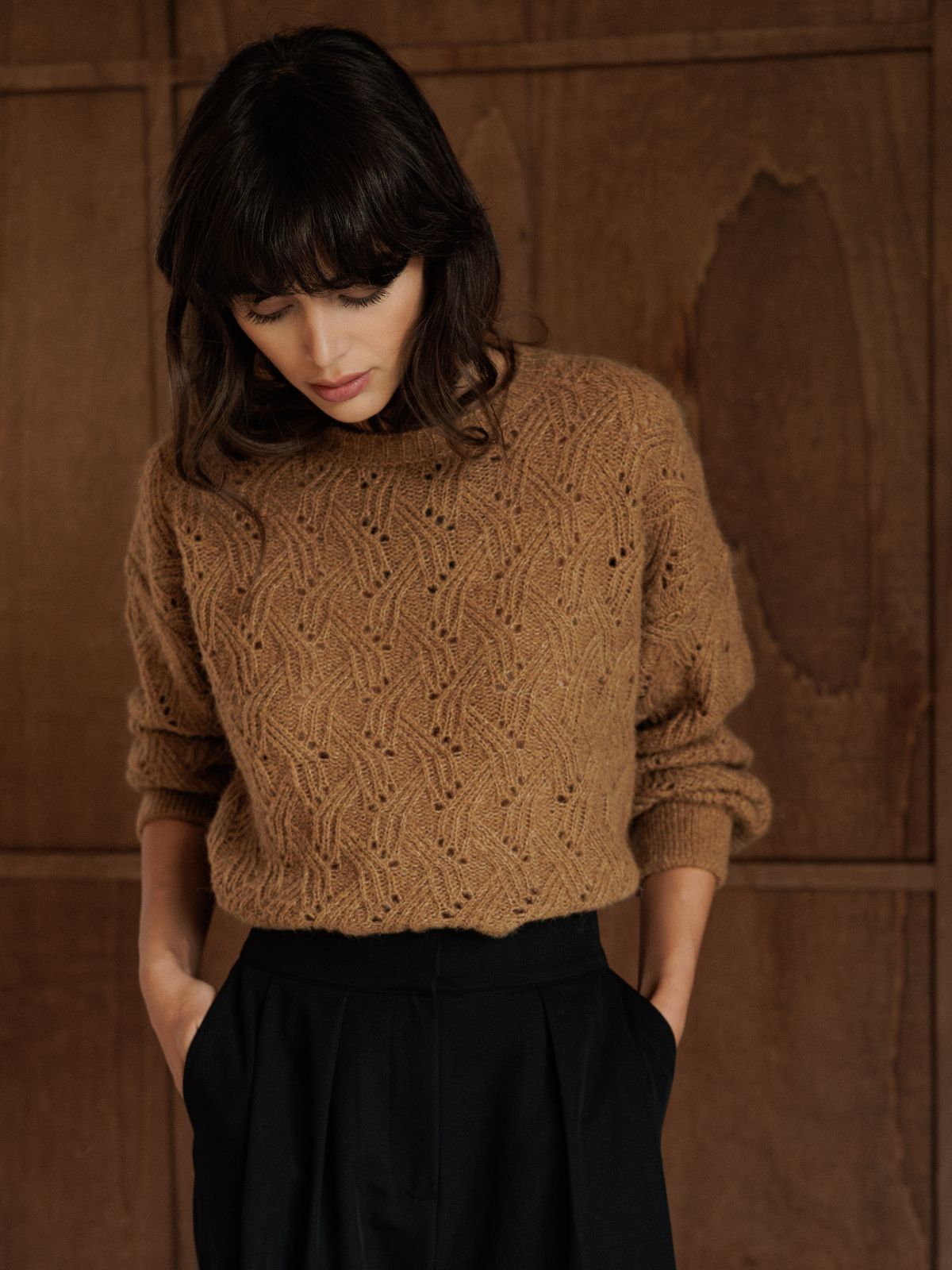 Alpaca Jumper - Caramel