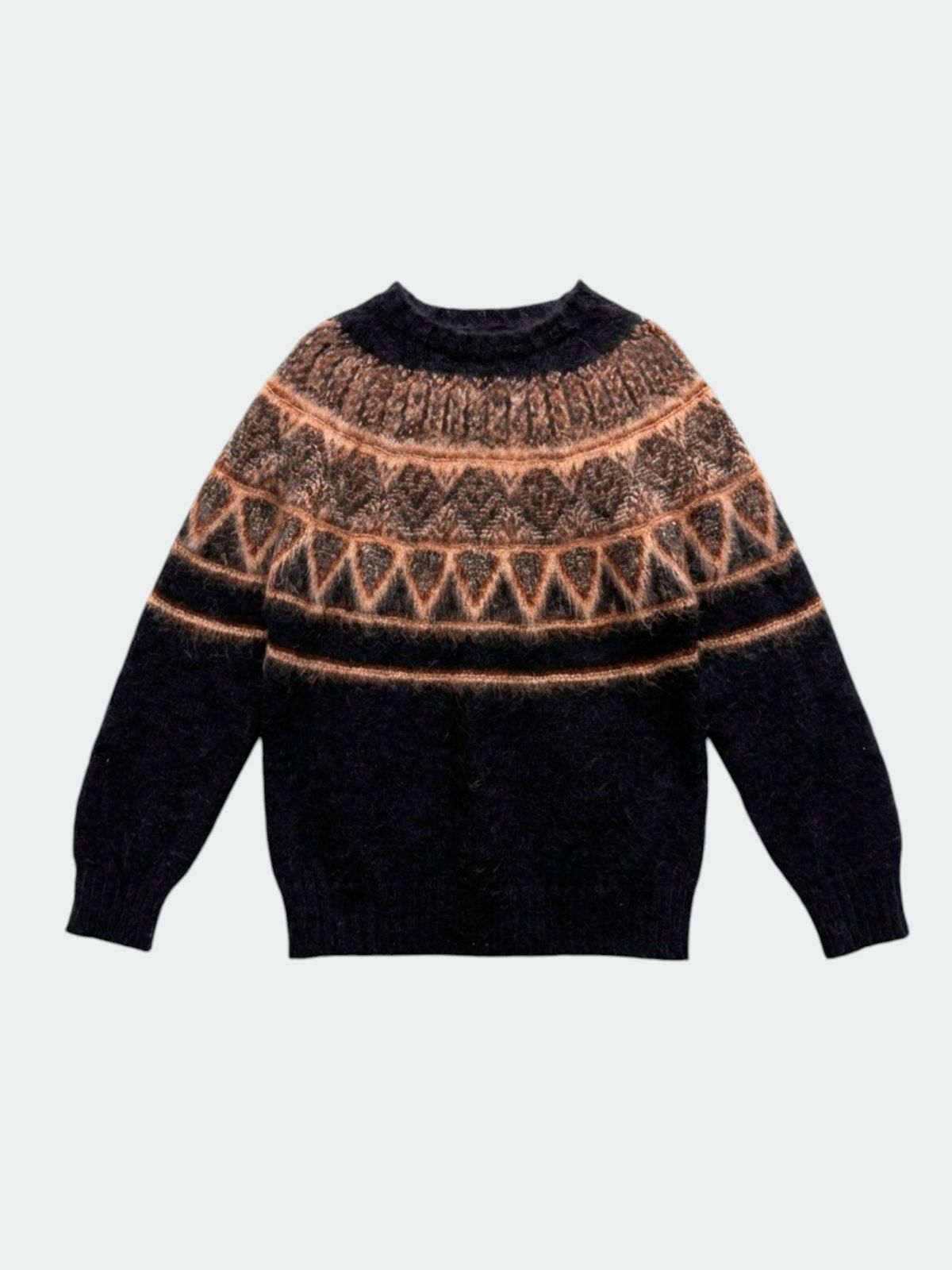 Jacquard Jumper - Navy