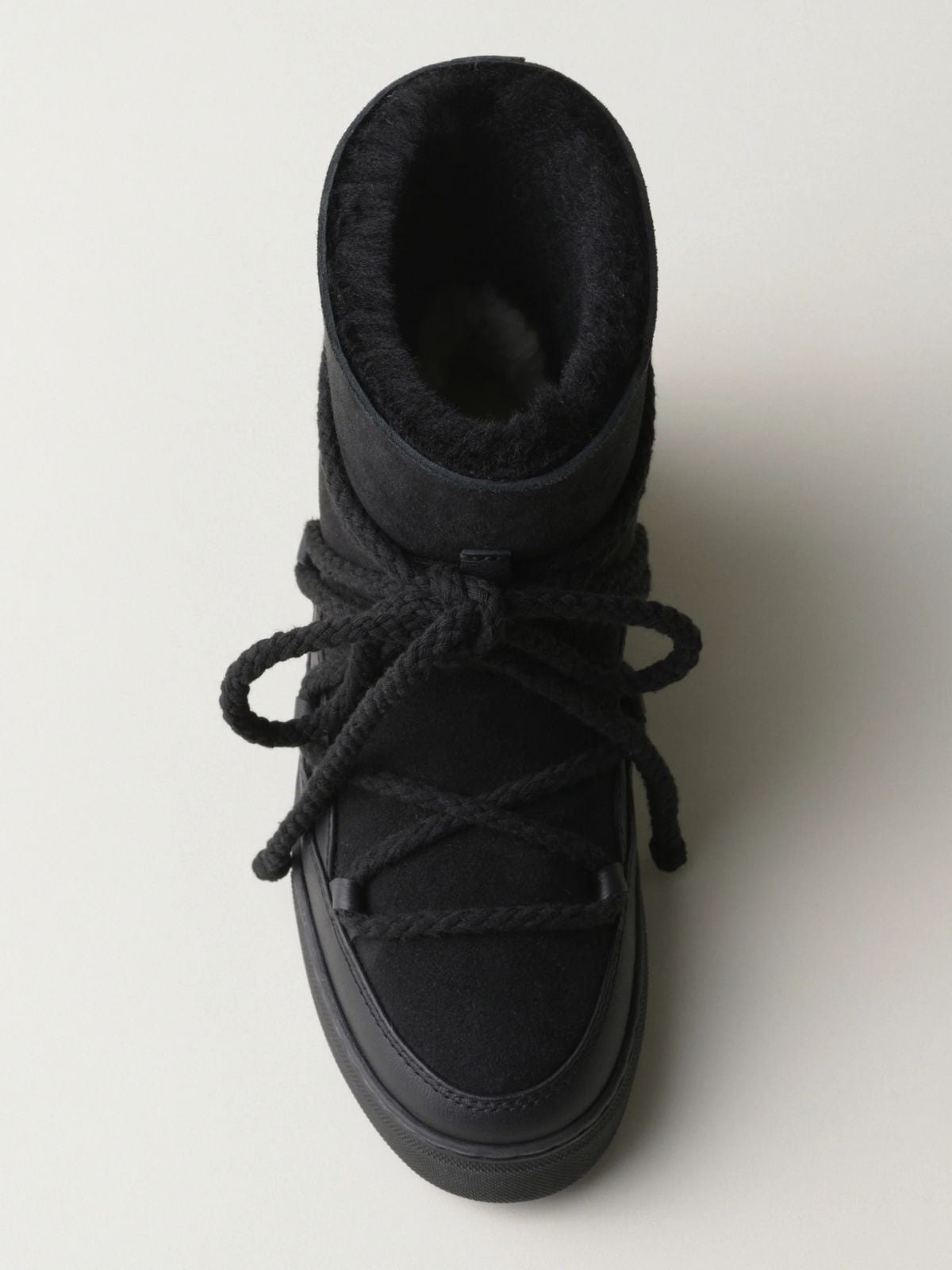 Classic Suede Ankle Boots - Black