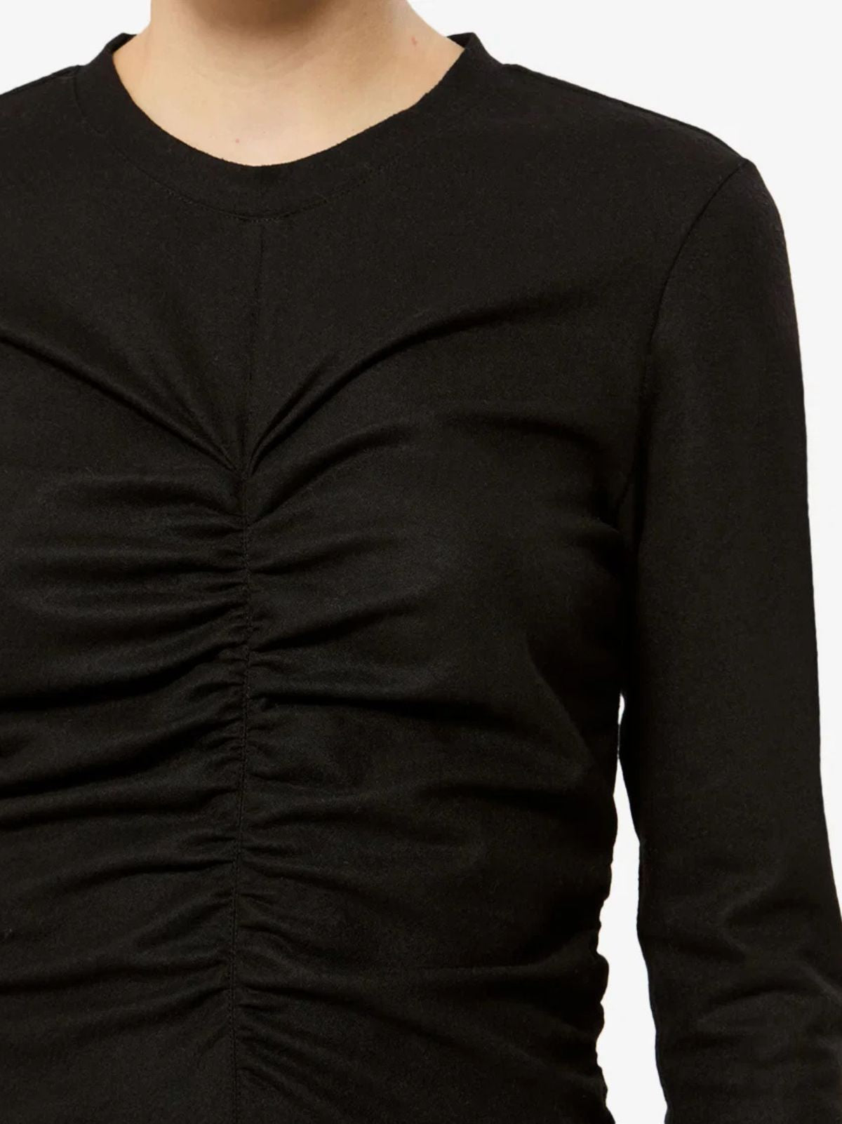 Delesa Jersey Top - Black