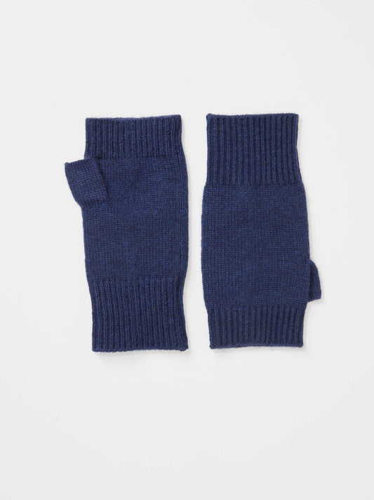 Cashmere Fingerless Mittens - Cosmos
