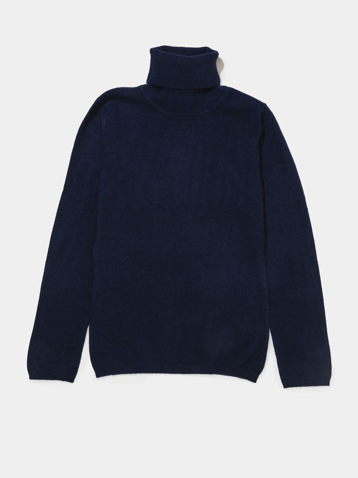 Cashmere Polo Neck - Navy