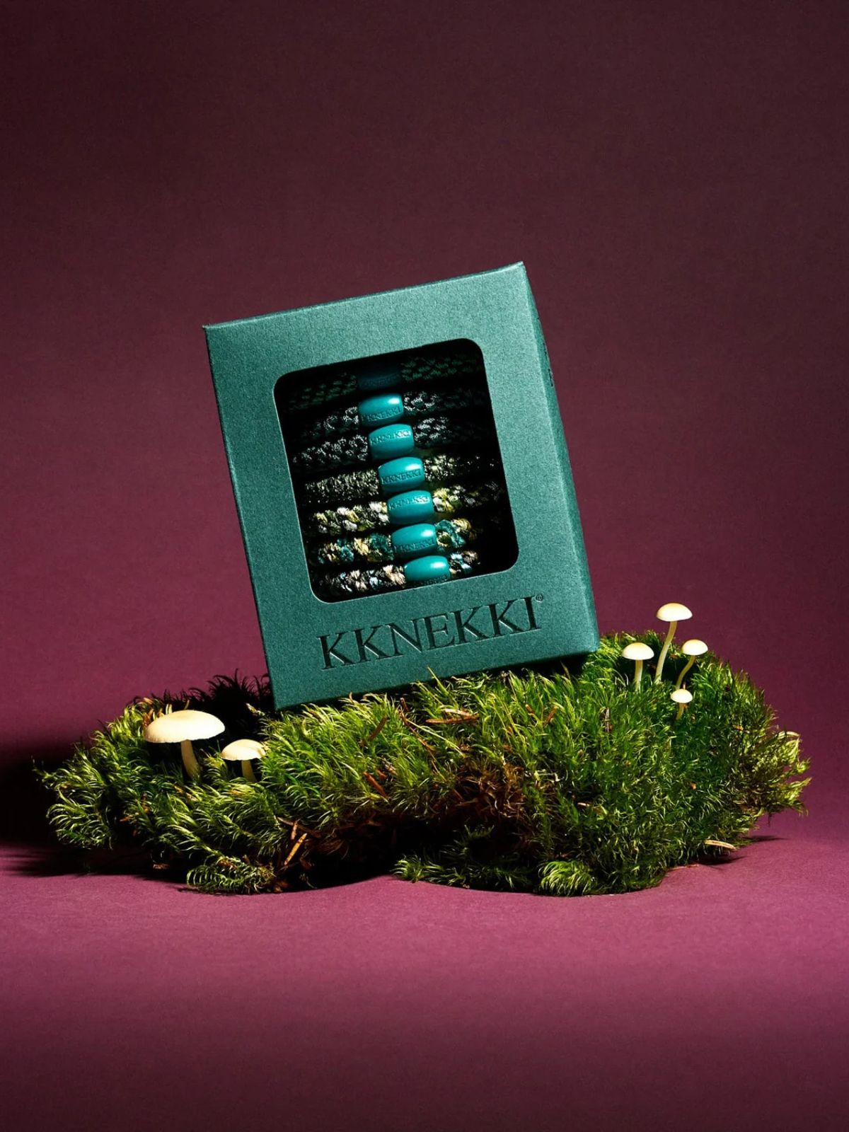 Kknekki Hair Tie Bundle (8 Pack) - Forest Edition