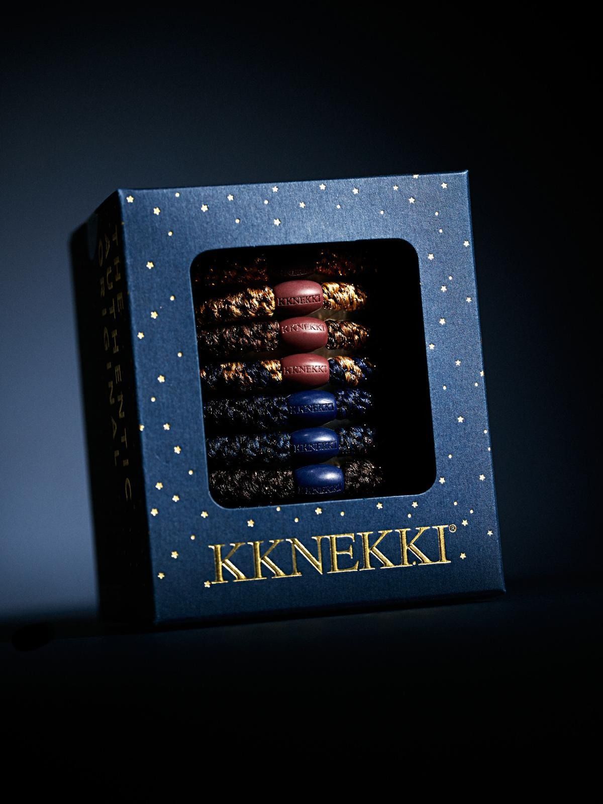 Kknekki Hair Tie Bundle (8 Pack) - Holiday edition