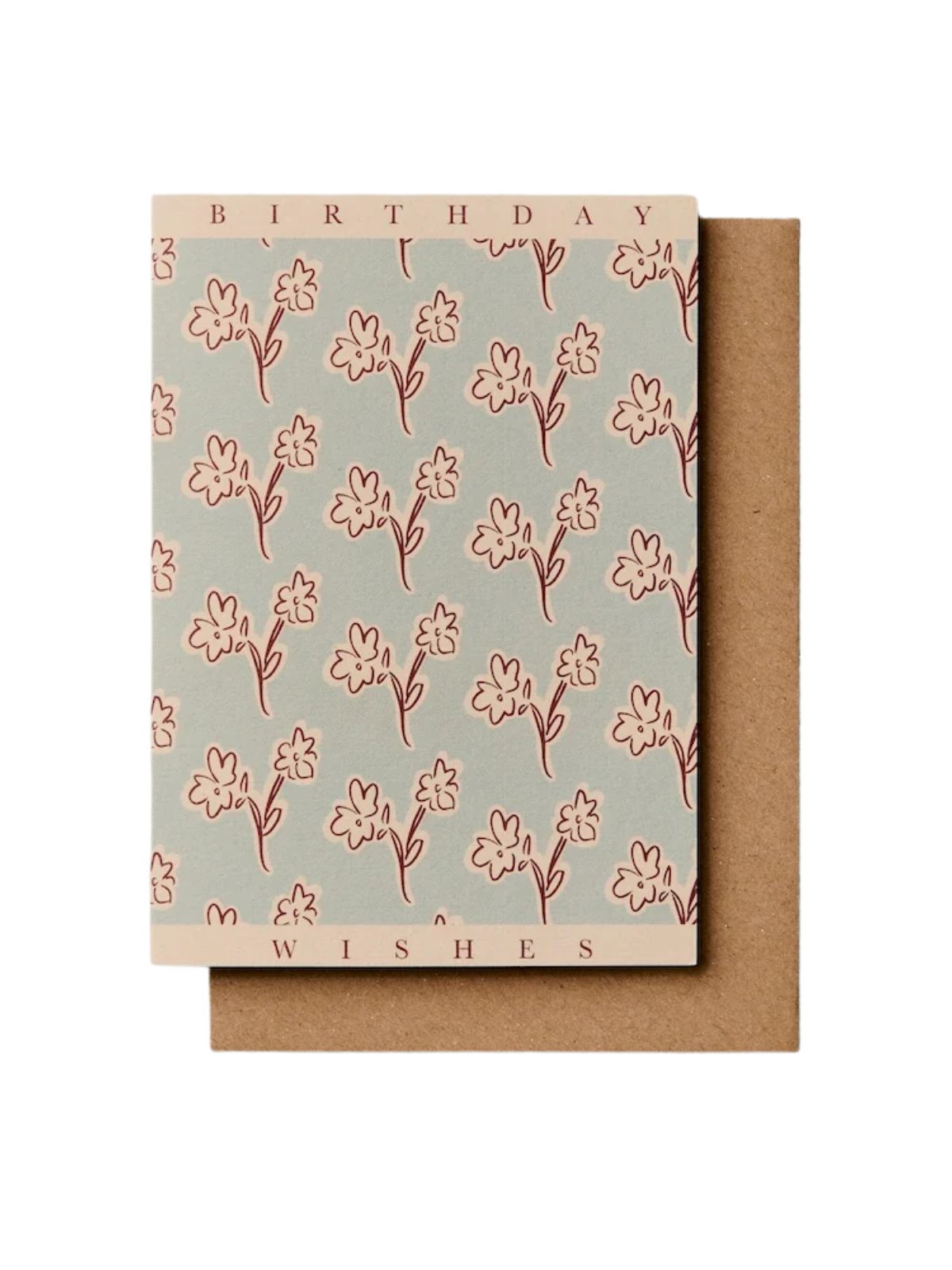 Birthday Wishes Card - Ditsy