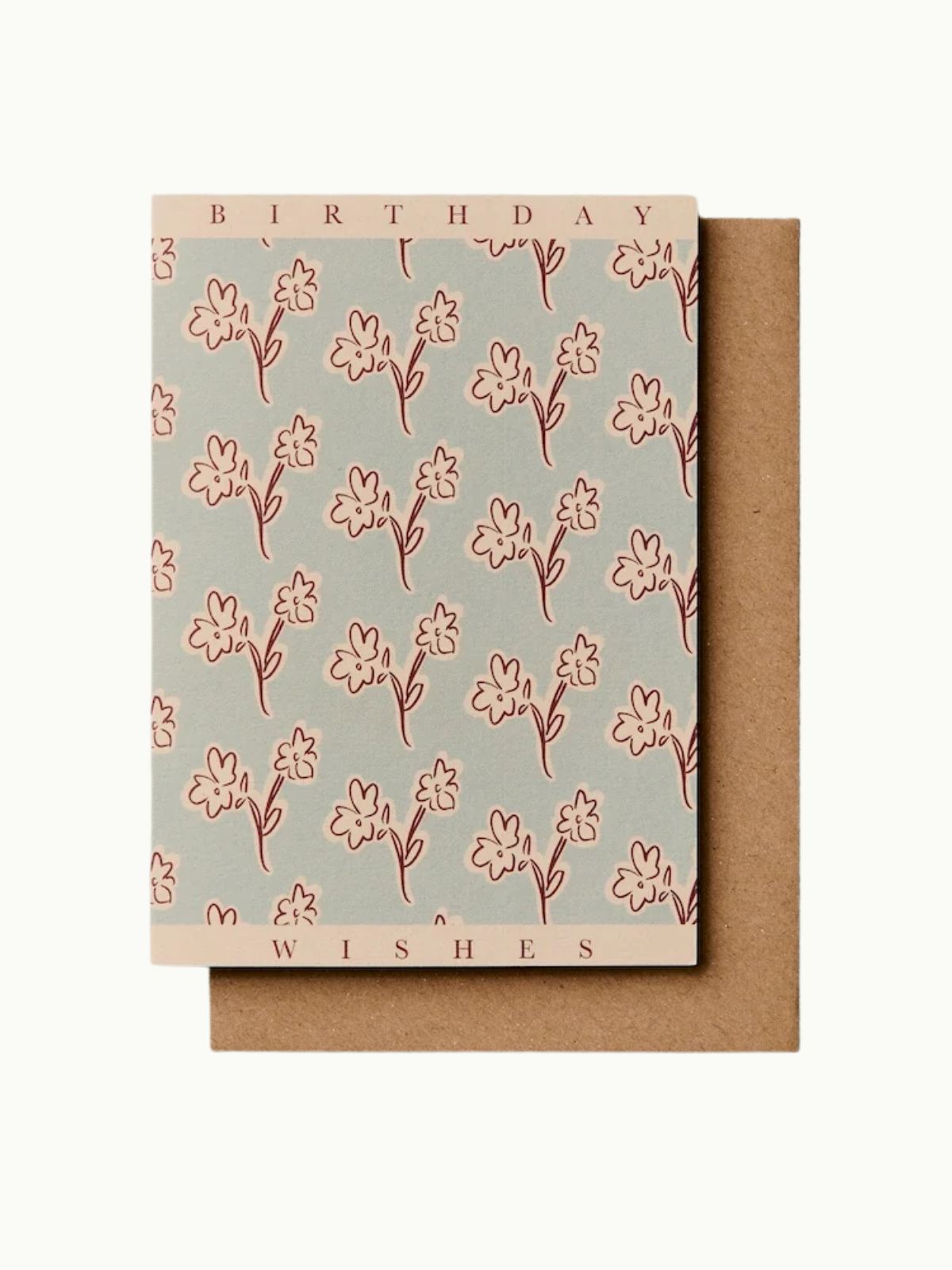 Birthday Wishes Card - Ditsy