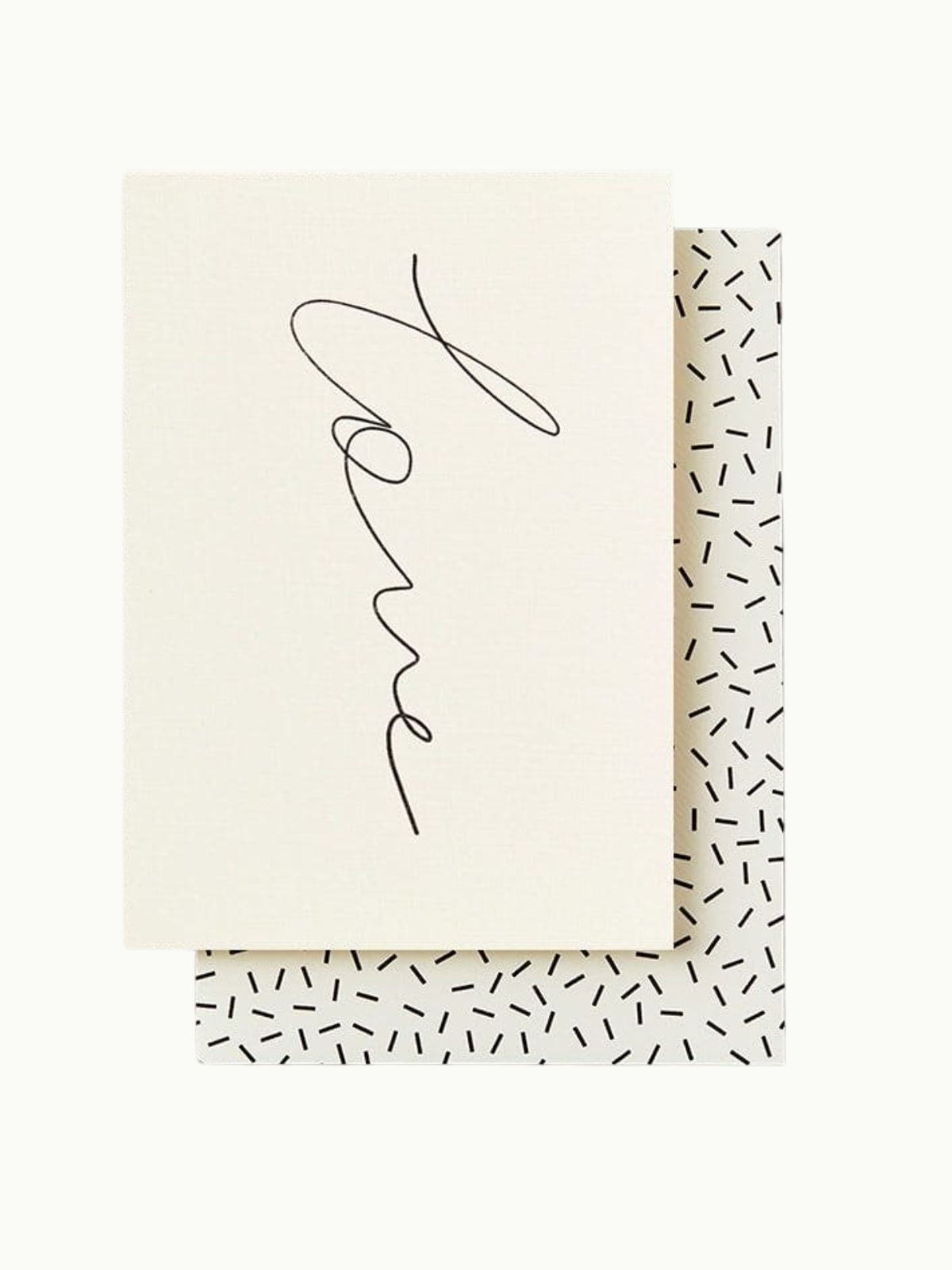 Handwritten Greeting Card - Love