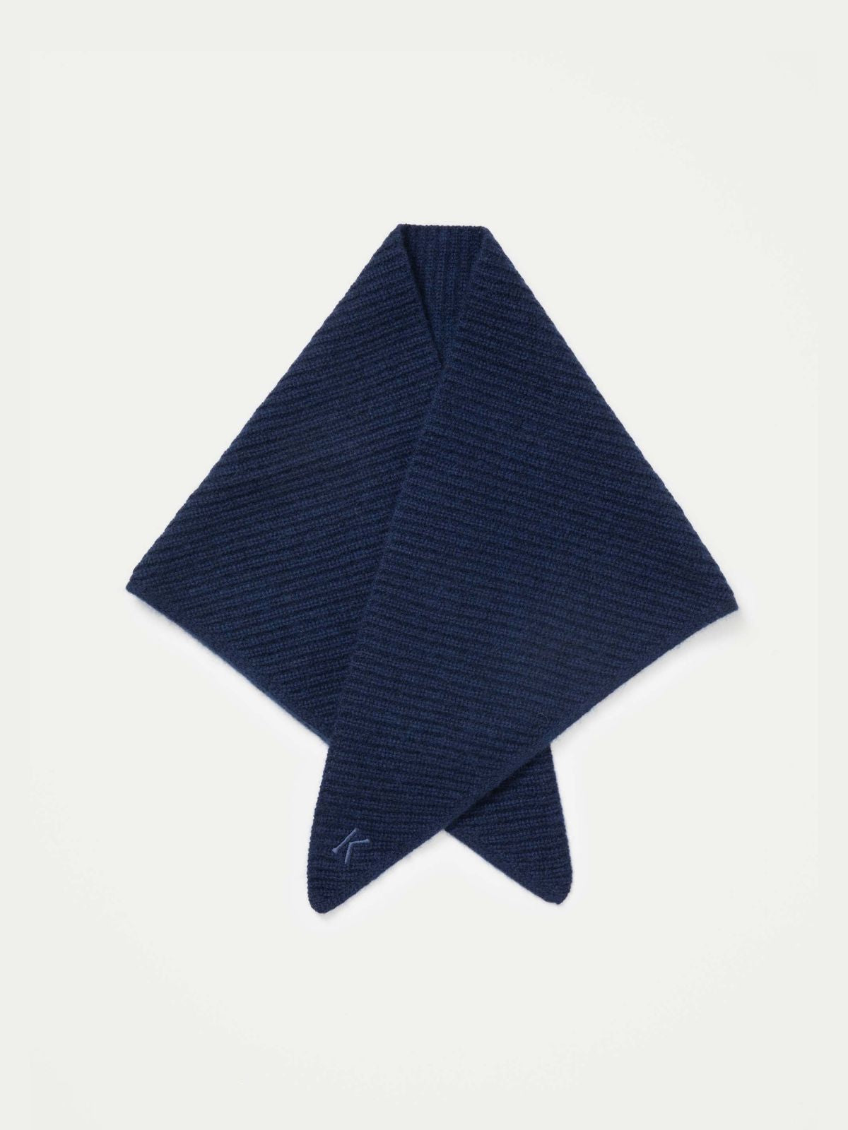 Knitted Cashmere Neck Tie - Cosmos