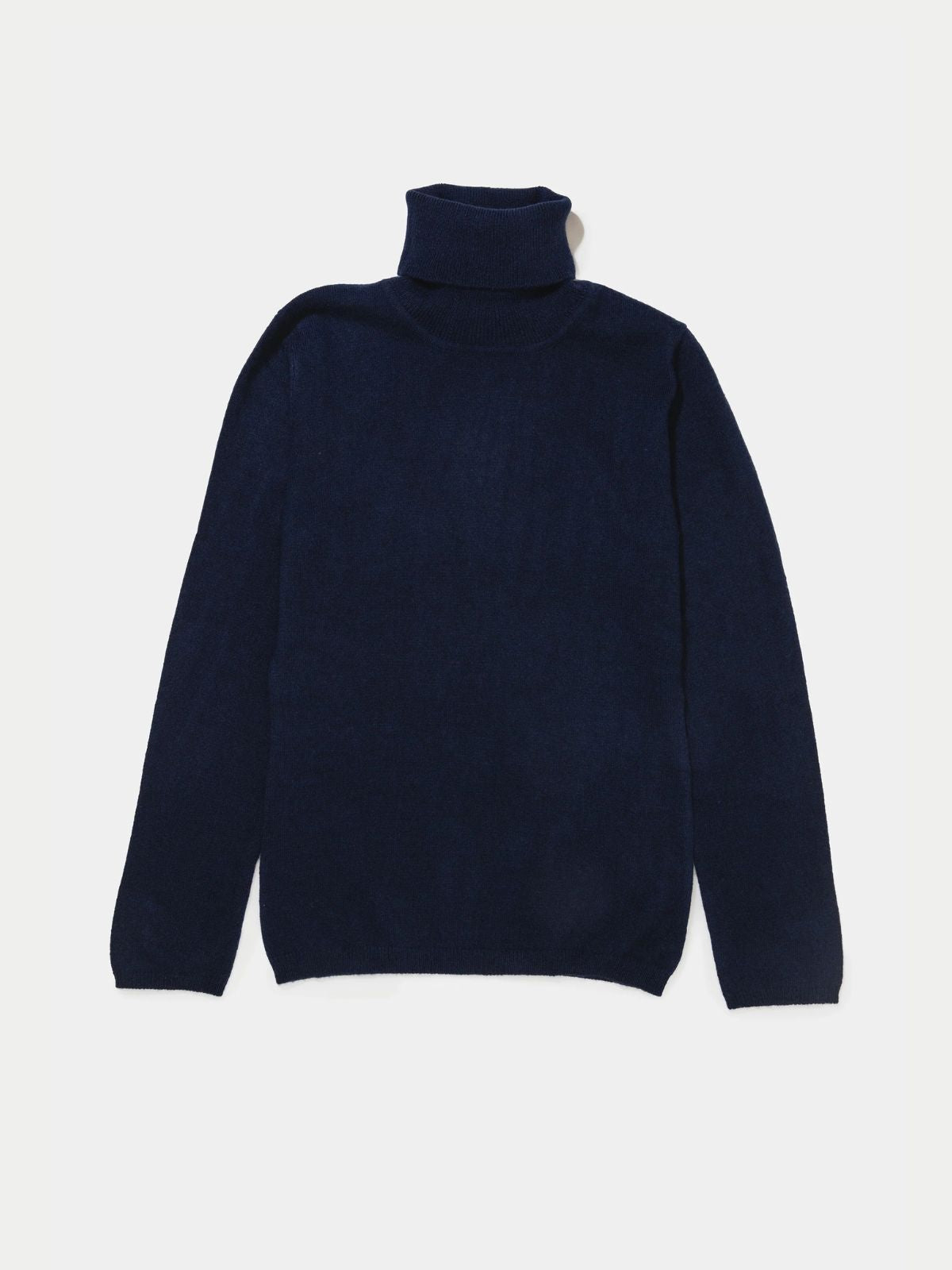 Cashmere Polo Neck Jumper - Cosmos