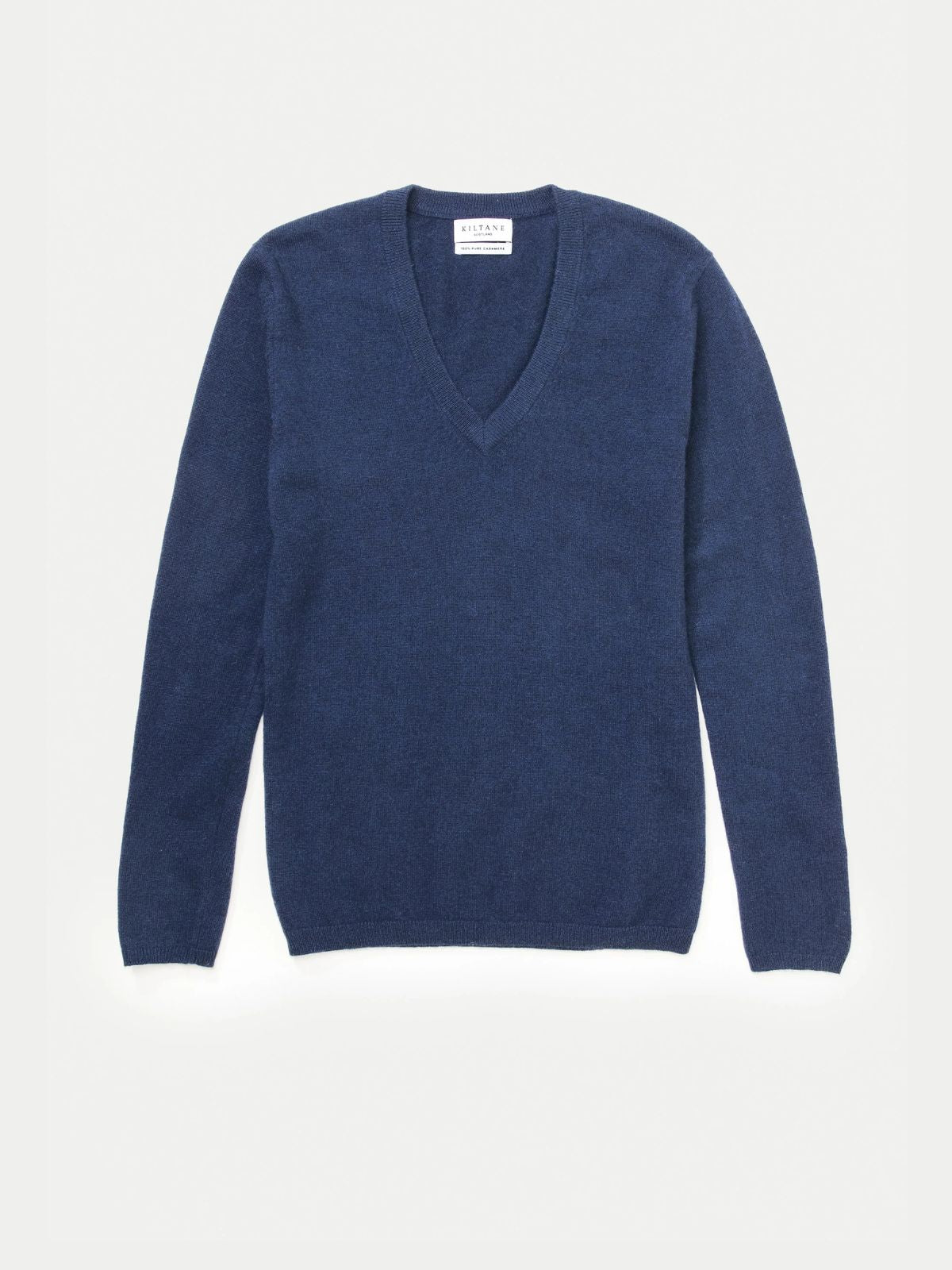 Cashmere V-Neck Jumper - Cosmos