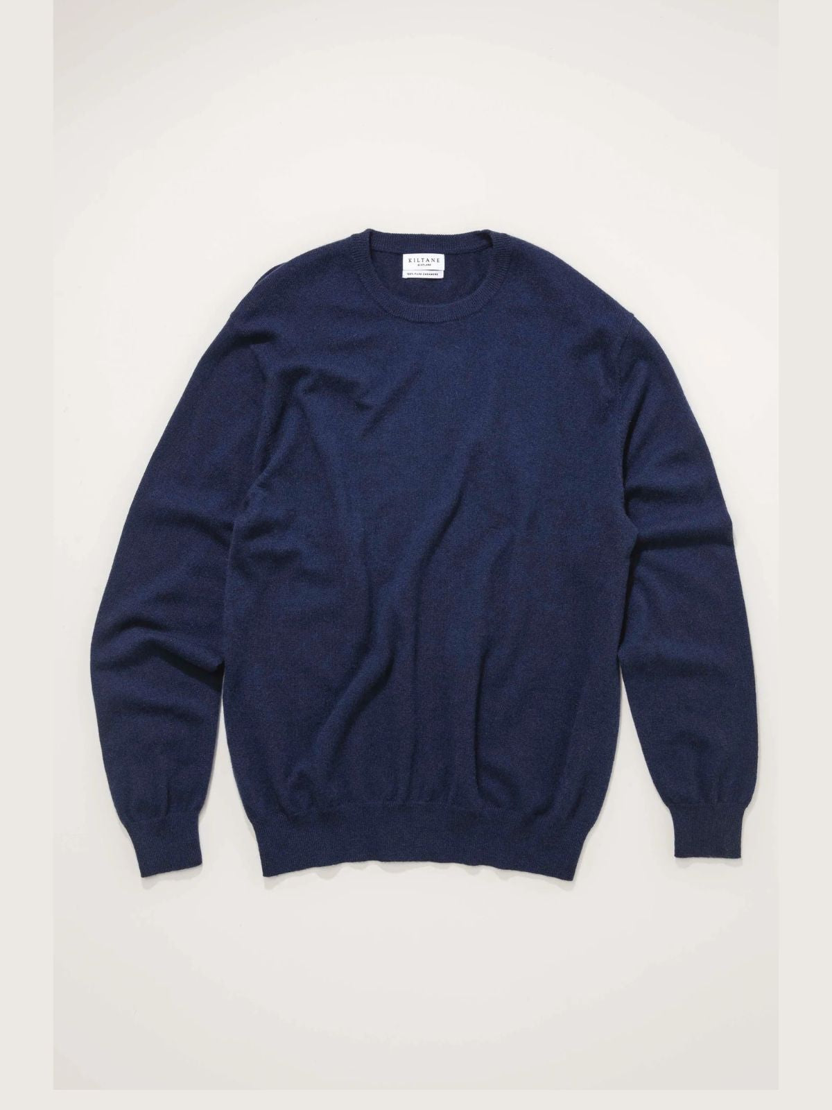 Men's Cashmere Crew Neck Jumper - Cosmos