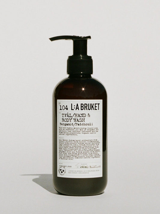 Hand & Body Wash - Bergamot / Patchouli - 240 ml