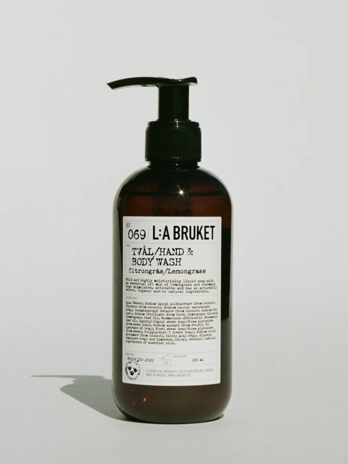 Hand & Body Wash - Lemongrass - 240 ml