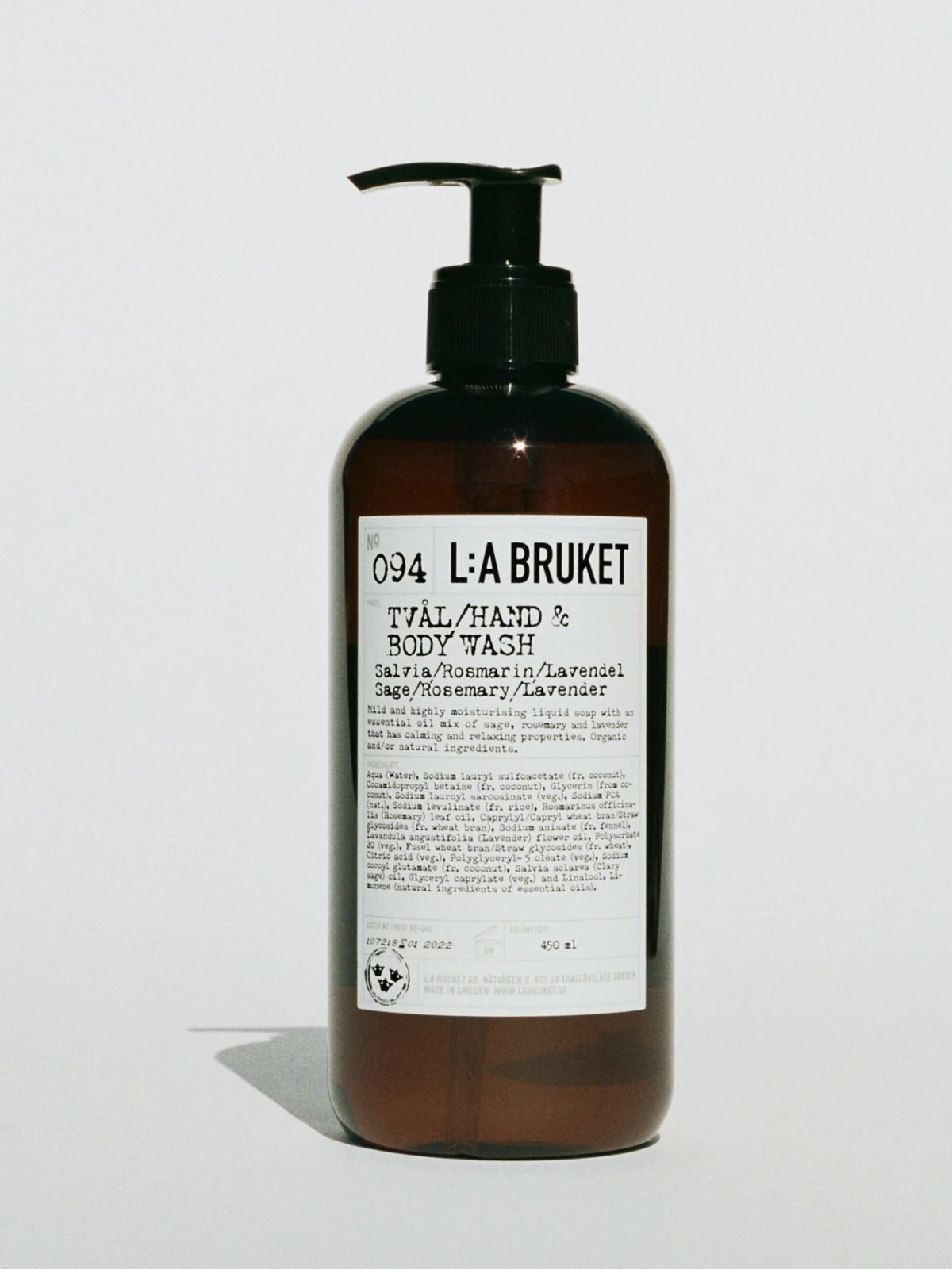 Hand & Body Wash - Sage / Rosemary / Lavender -  450 ml