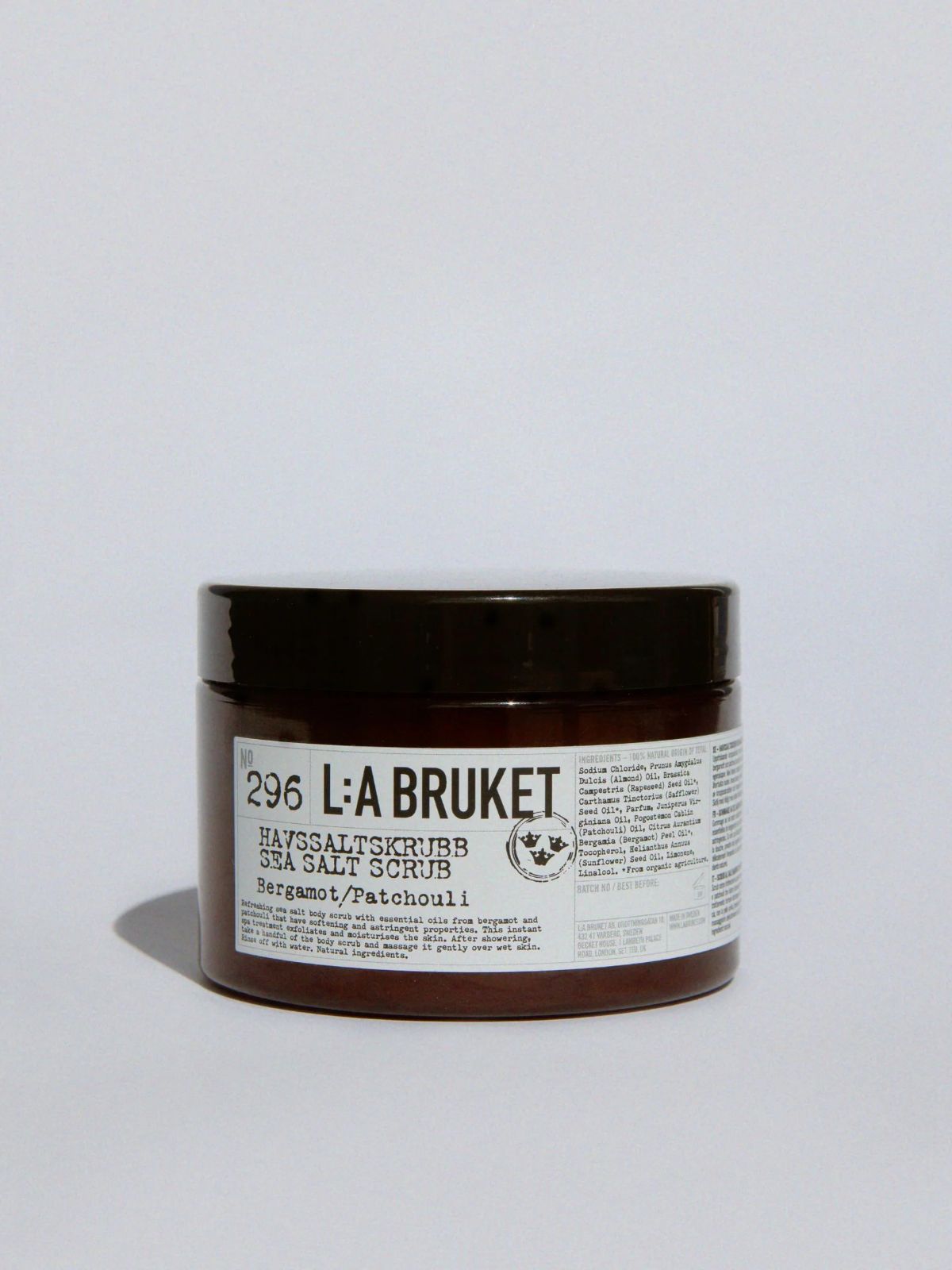 Sea Salt Scrub - Bergamot / Patchouli - 420 gr