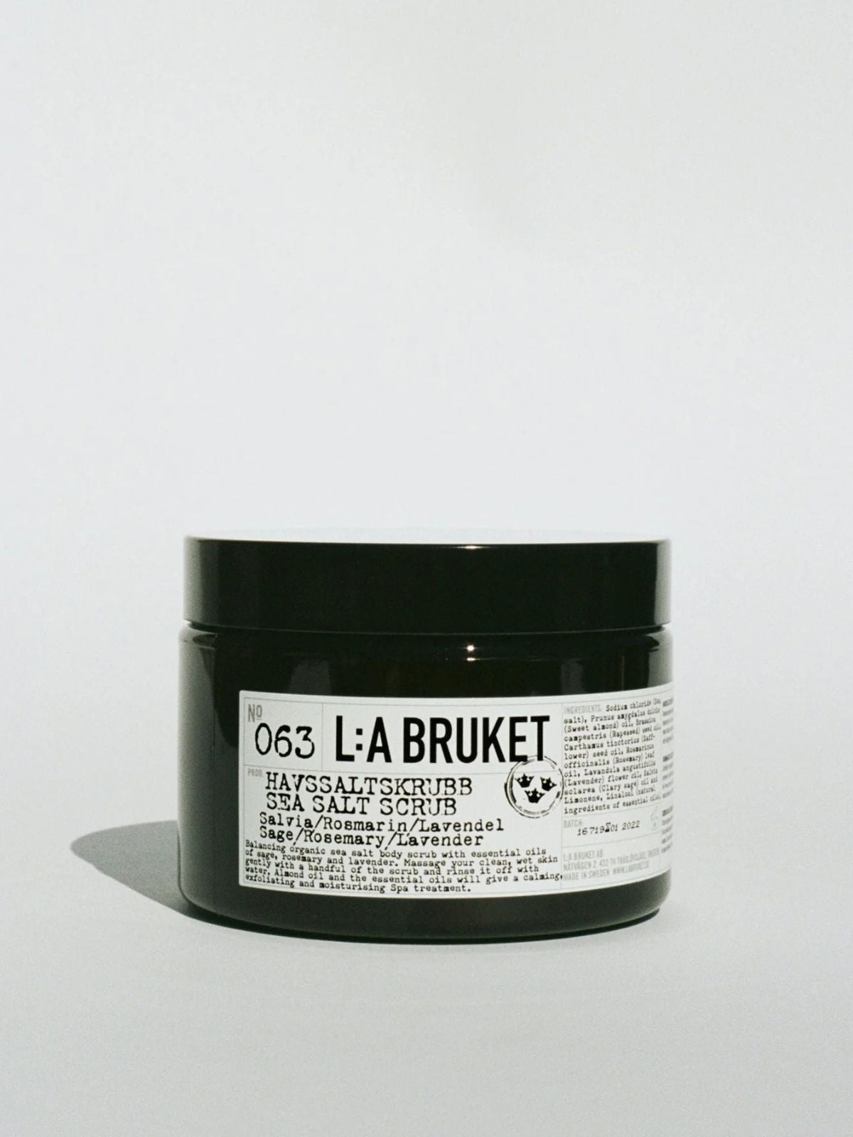 Sea Salt Scrub - Sage / Rosemary / Lavender - 420 gr