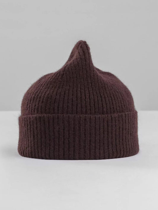 Wool Beanie - Espresso
