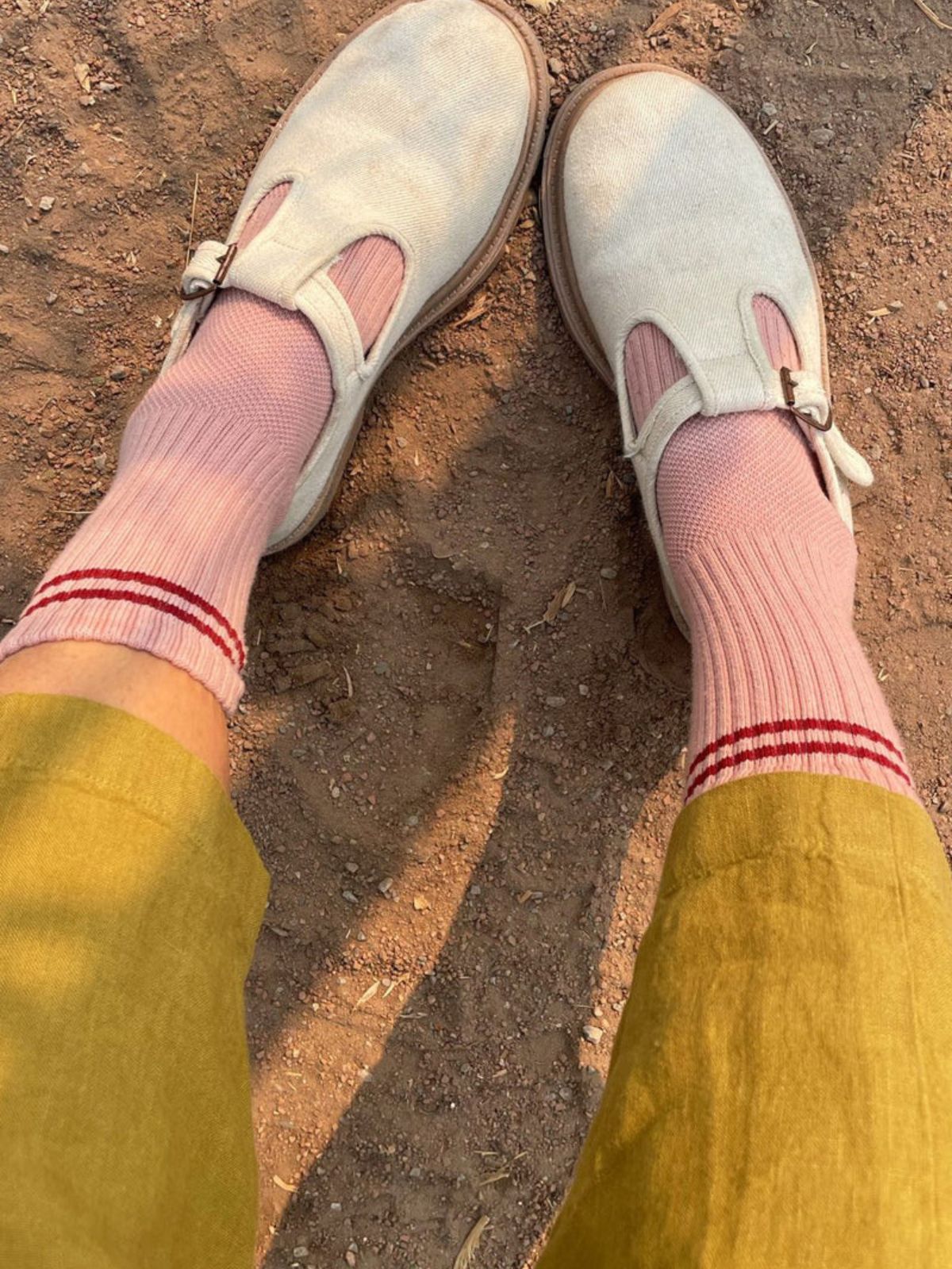 Boyfriend Socks - Vintage Pink