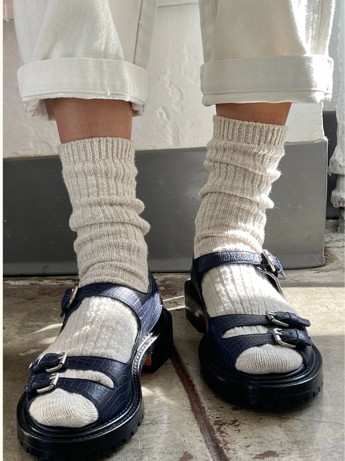 Cottage Socks - Oatmeal