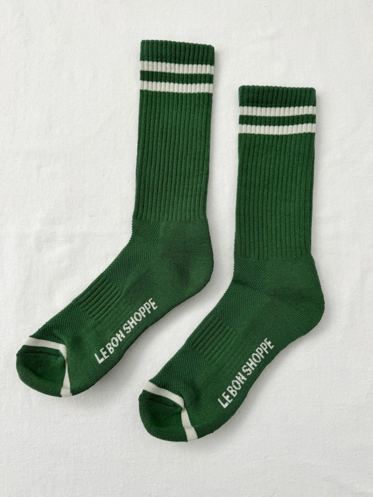 Extended Boyfriend Socks - Moss