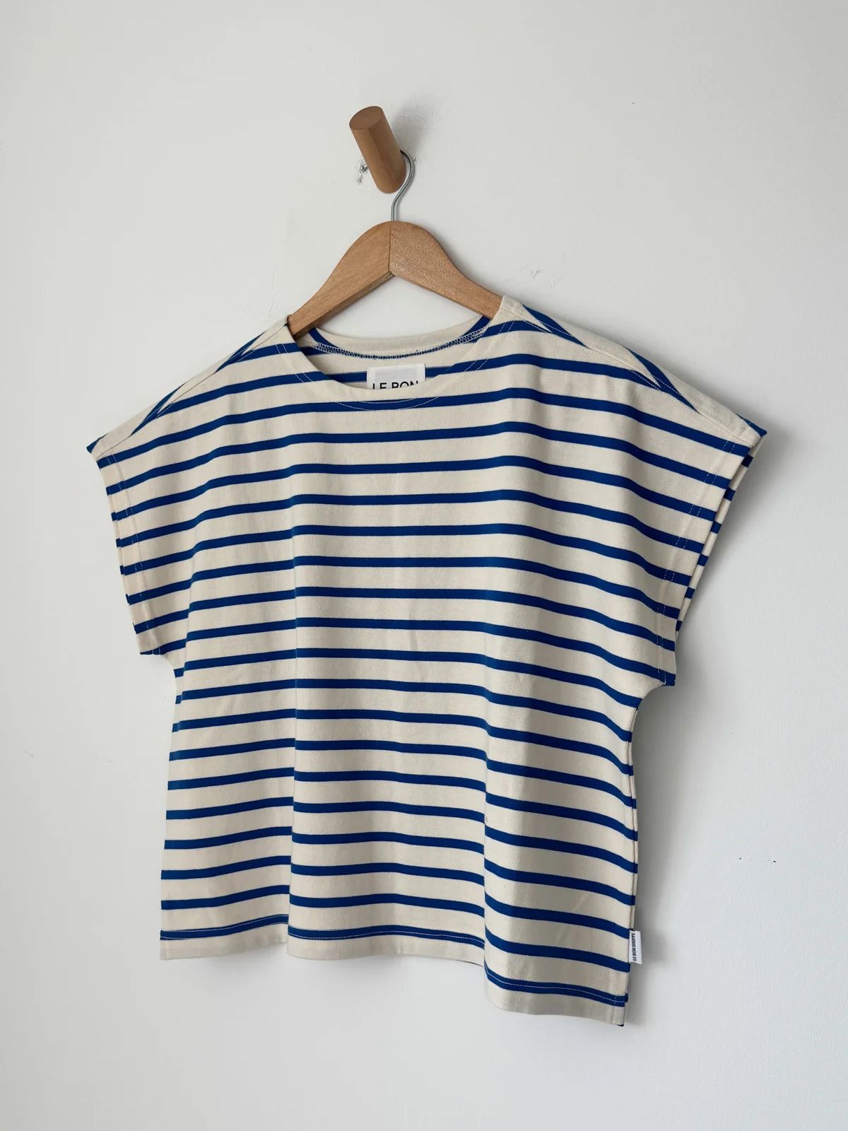 Manon Stripe T-Shirt - Blue