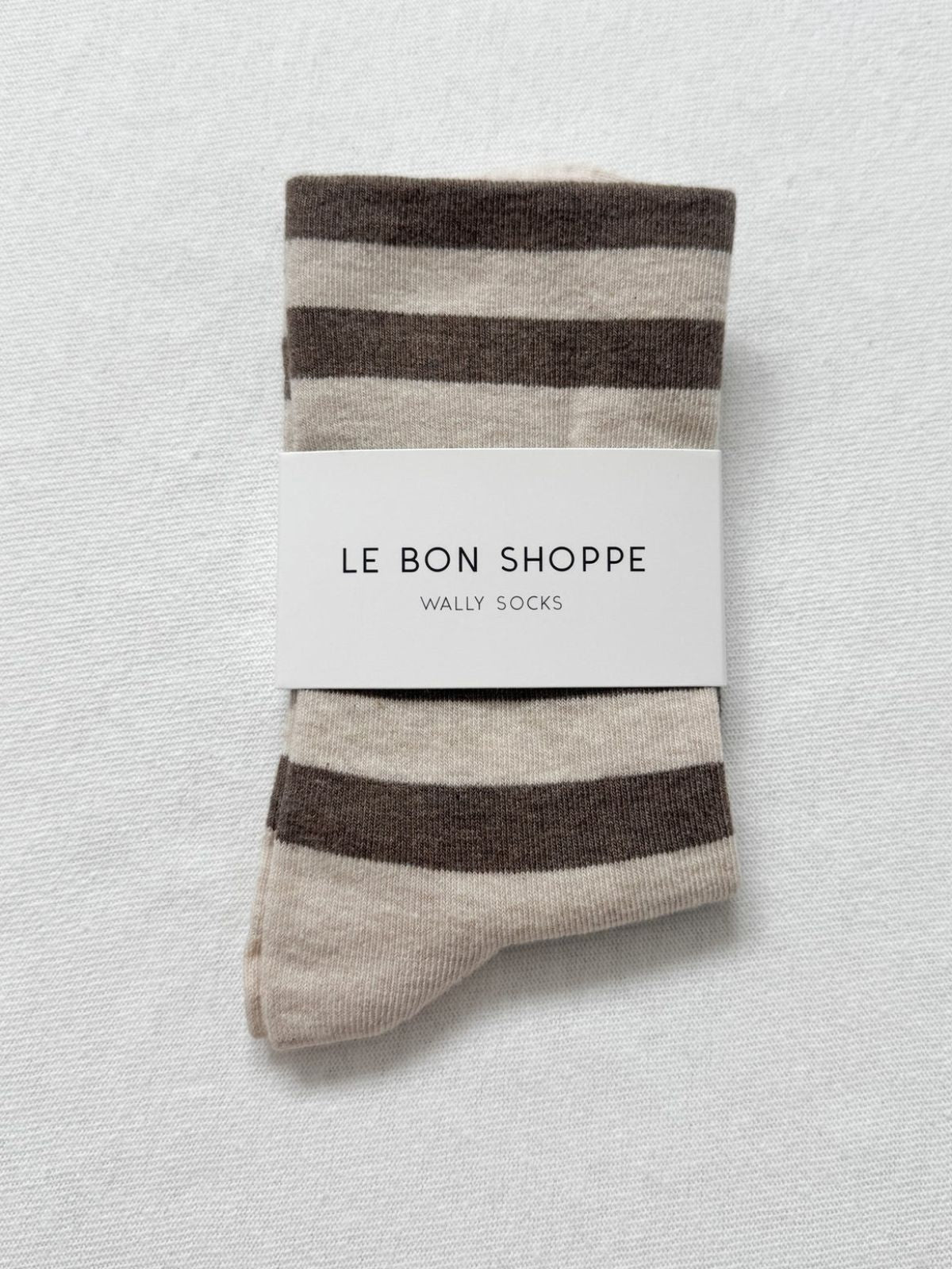 Wally Stripe Socks - Brown