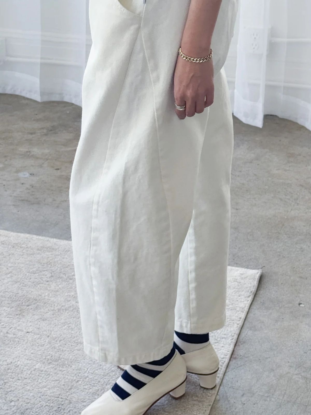 Arc Denim Pants - Milk