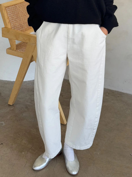 Arc Denim Pants - Milk