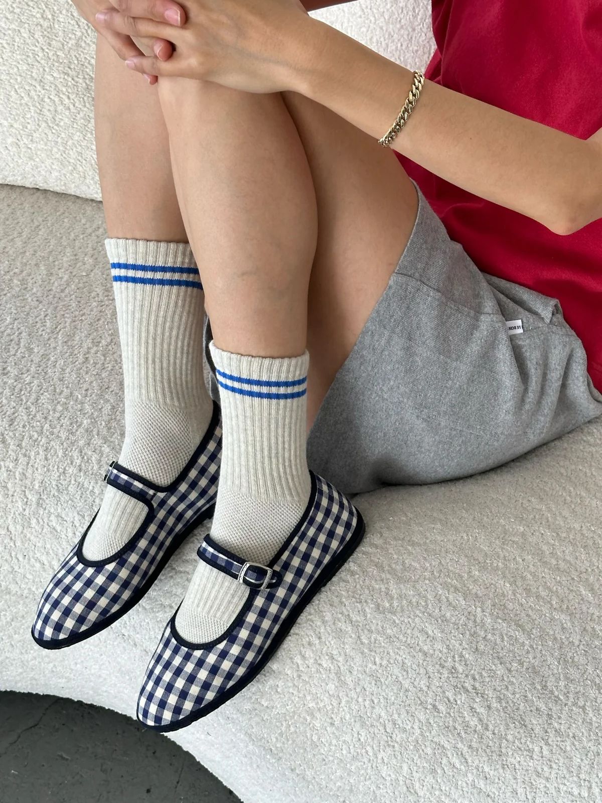Boyfriend Socks - Ice