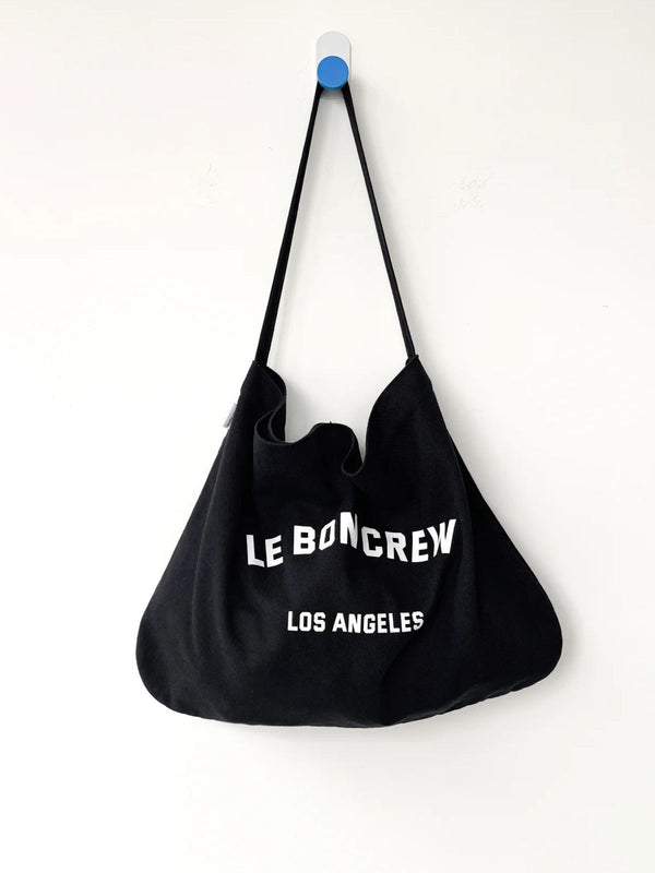 Le Bon Crew Happy Carry Bag - Black